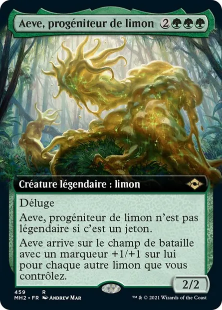 Aeve, progéniteur de limon, carte Magic MH2 459 — extension Horizons du Modern 2