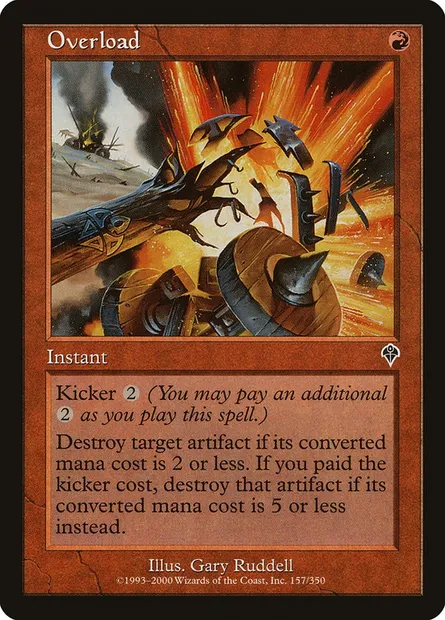 Overload, Magic card INV 157 — Invasion set