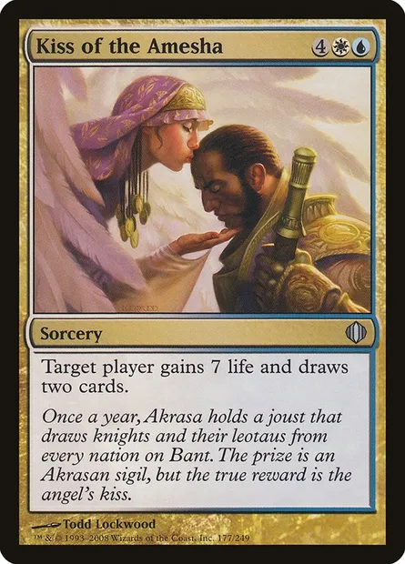 Kiss of the Amesha, Magic card ALA 177 — Shards of Alara set