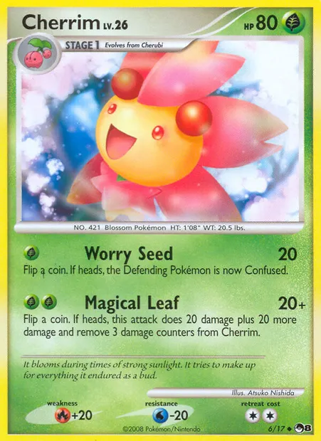 Ceriflor, carte Pokémon P8 6 — extension POP Series 8