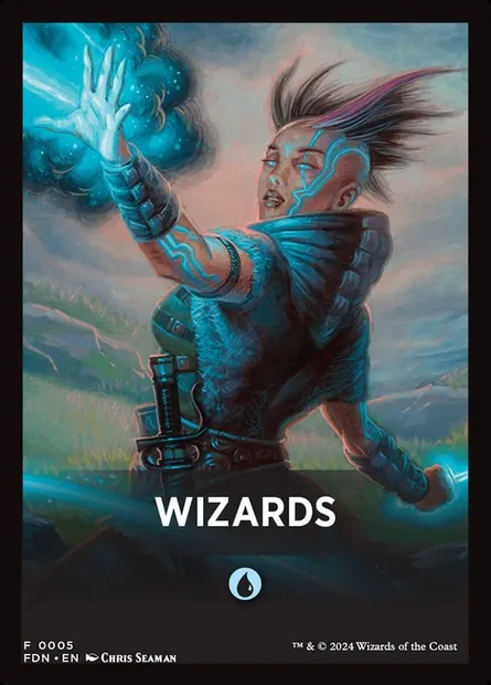 Wizards, Magic card FFDN 5 — Foundations Front Cards set