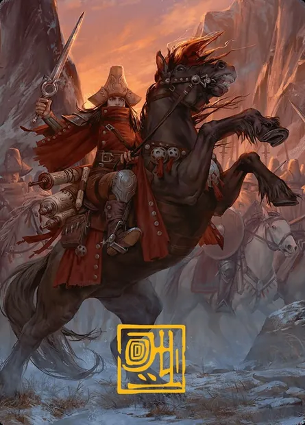 Zealous Conscripts // Zealous Conscripts, Magic card AINR 12 — Innistrad Remastered Art Series set