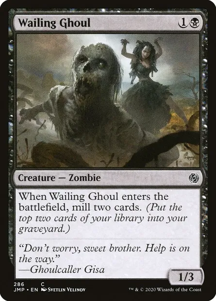 Goule geignarde, carte Magic JMP 286 — extension Jumpstart