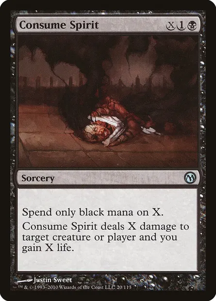 Absorption de l'esprit, carte Magic DPA 20 — extension Duels of the Planeswalkers