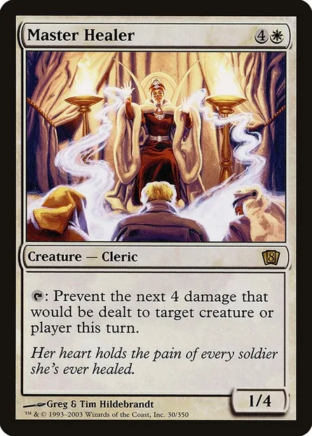Master Healer, Magic card 8ED 30★ — Eighth Edition set