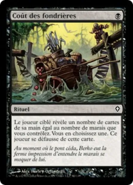 Coût des fondrières, carte Magic WWK 60 — extension Worldwake