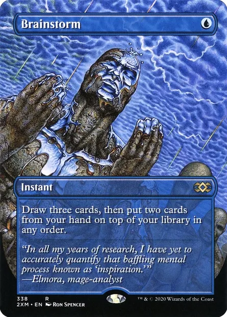 Brainstorm, Magic card 2XM 338 — Double Masters set