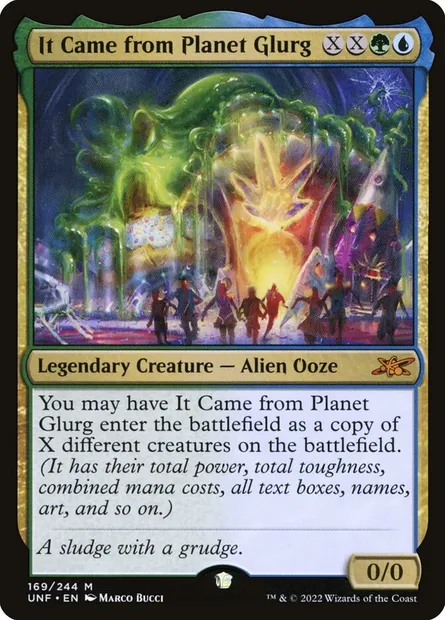 It Came from Planet Glurg, carte Magic UNF 169 — extension Unfinity