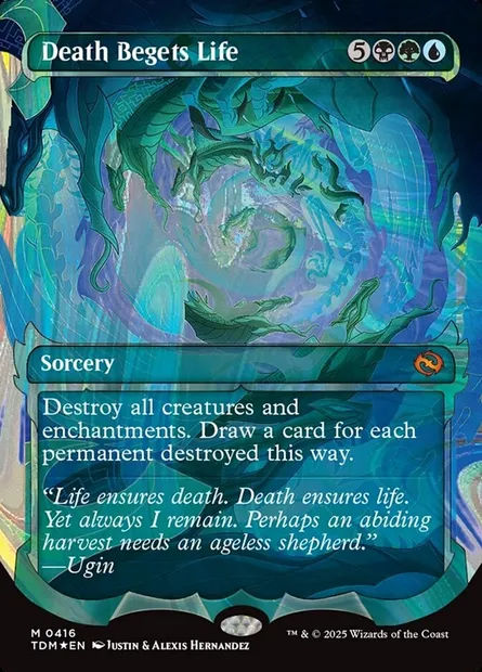 Death Begets Life, Magic card TDM 416 — Tarkir: Dragonstorm set