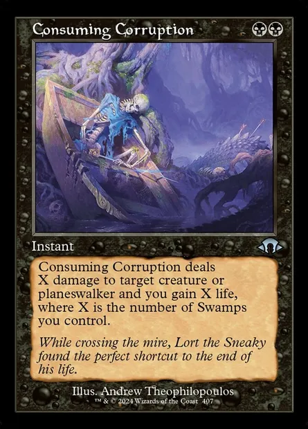 Consuming Corruption, Magic card MH3 407 — Modern Horizons 3 set