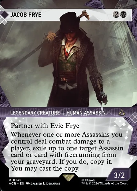 Jacob Frye, Magic card ACR 132 — Assassin's Creed set