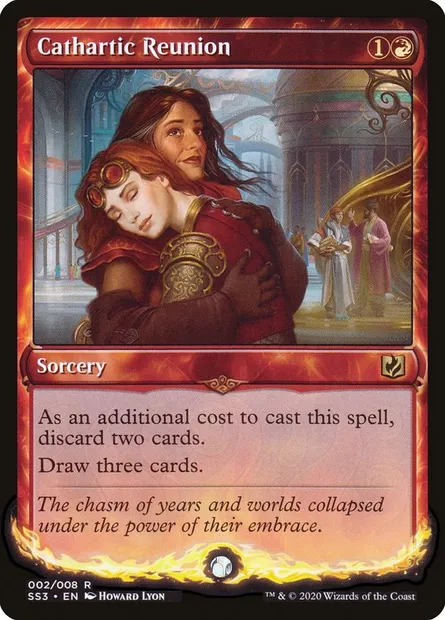 Cathartic Reunion, Magic card SS3 2 — Signature Spellbook: Chandra set