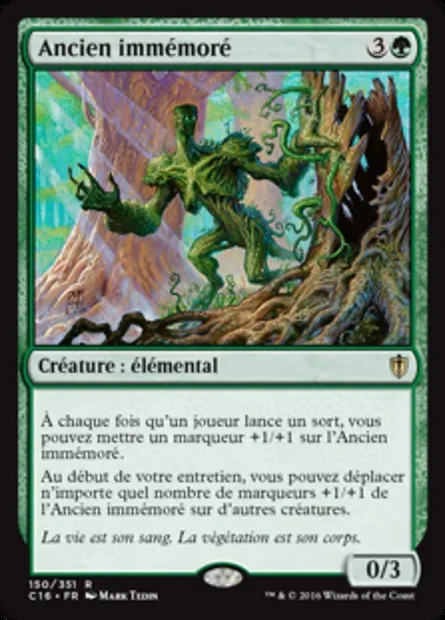 Ancien immémoré, carte Magic C16 150 — extension Commander 2016