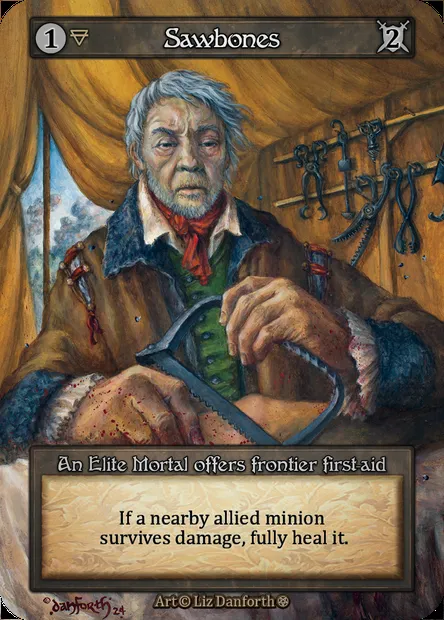 Sawbones, carte Sorcery GOT 162 — extension Gothic