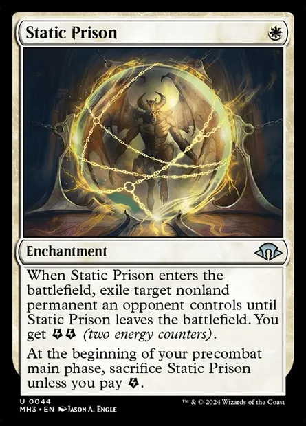 Static Prison, Magic card MH3 44 — Modern Horizons 3 set