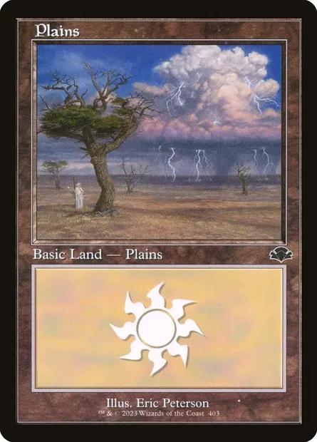 Plains, Magic card DMR 403 — Dominaria Remastered set