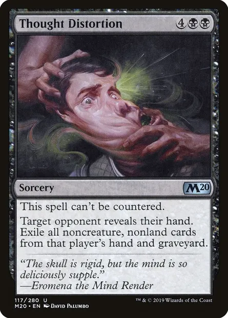 Thought Distortion, Magic card M20 117 — Core Set 2020 set