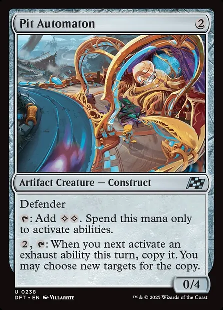 Pit Automaton, Magic card DFT 238 — Aetherdrift set