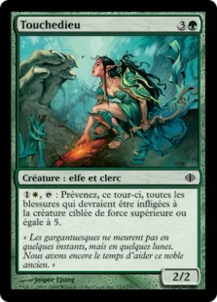Touchedieu, carte Magic ALA 133 — extension Les éclats d'Alara
