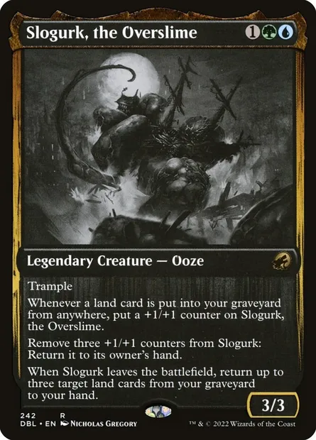 Slogurk, the Overslime, Magic card DBL 242 — Innistrad: Double Feature set