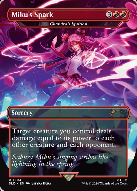 Chandra's Ignition, Magic card SLD 1594 — Secret Lair Drop set
