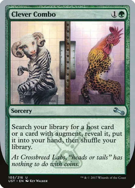 Clever Combo, carte Magic UST 105 — extension Unstable