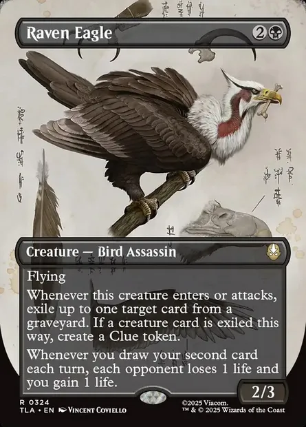 Raven Eagle, Magic card TLA 324 — Avatar: The Last Airbender set