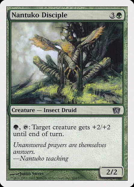 Nantuko Disciple, Magic card 8ED 268 — Eighth Edition set