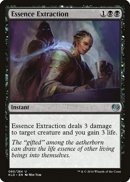 Essence Extraction, Magic card KLD 80 — Kaladesh set