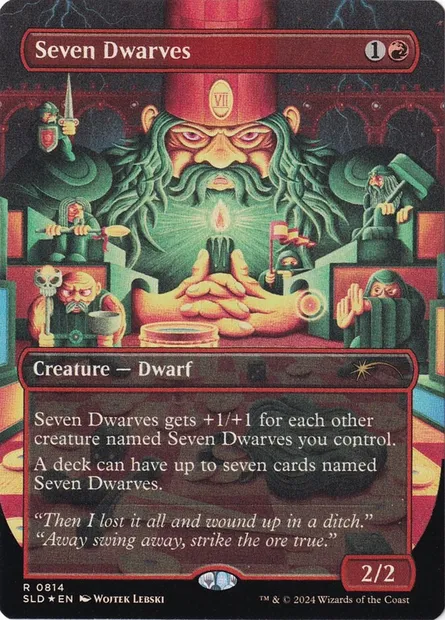 Seven Dwarves, Magic card SLD 814 — Secret Lair Drop set