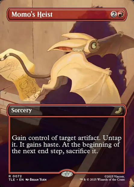 Momo's Heist, Magic card TLE 72 — Avatar: The Last Airbender Eternal set