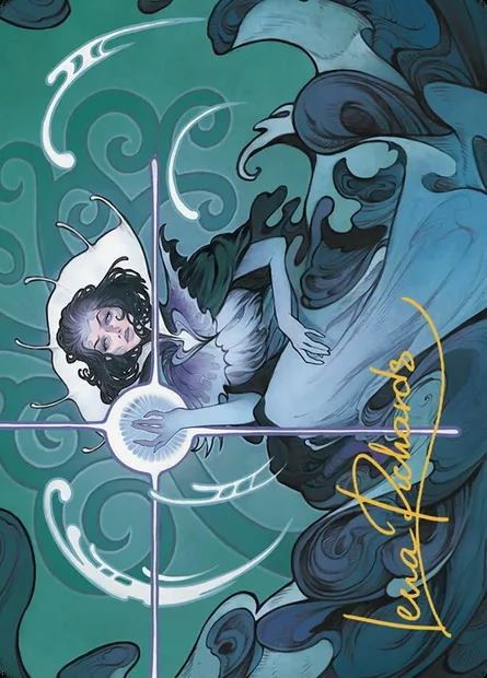 Vannifar, Evolved Enigma // Vannifar, Evolved Enigma, Magic card AMKM 38 — Murders at Karlov Manor Art Series set