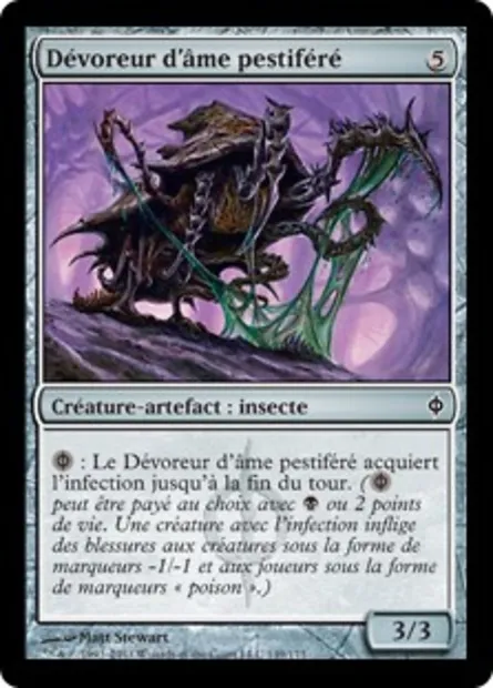 Dévoreur d'âme pestiféré, carte Magic NPH 149 — extension La Nouvelle Phyrexia