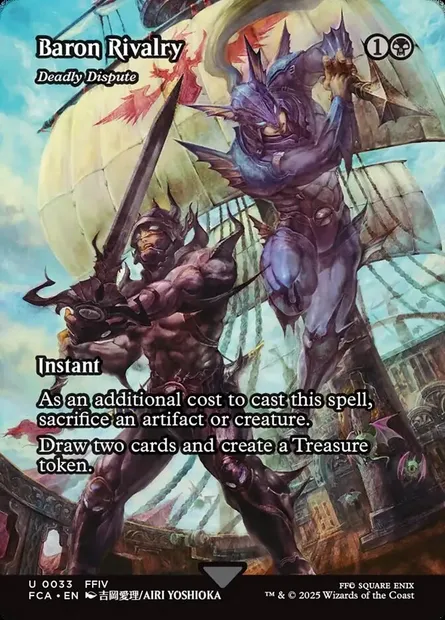 Deadly Dispute, Magic card FCA 33 — Final Fantasy: Through the Ages set