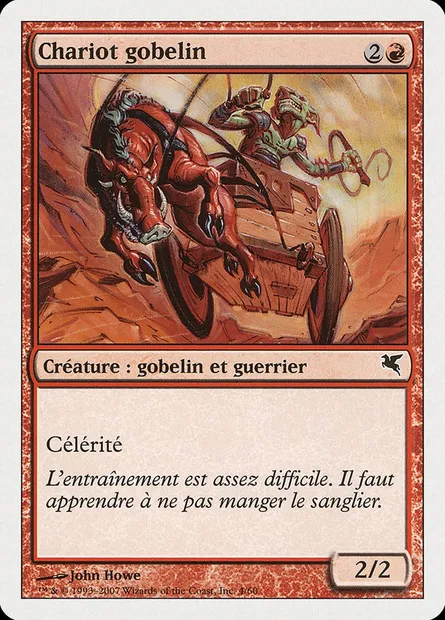 Chariot gobelin, carte Magic PSAL I4 — extension Salvat 2005