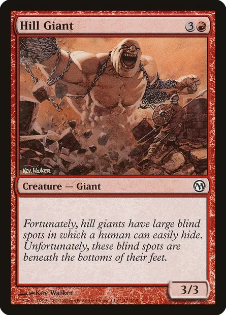 Hill Giant, Magic card DPA 47 — Duels of the Planeswalkers set