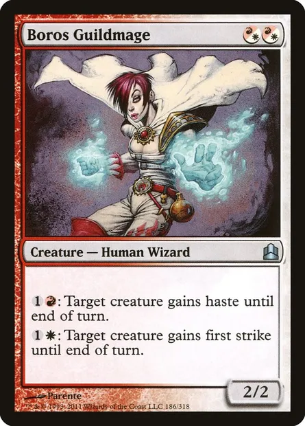 Boros Guildmage, Magic card CMD 186 — Commander 2011 set