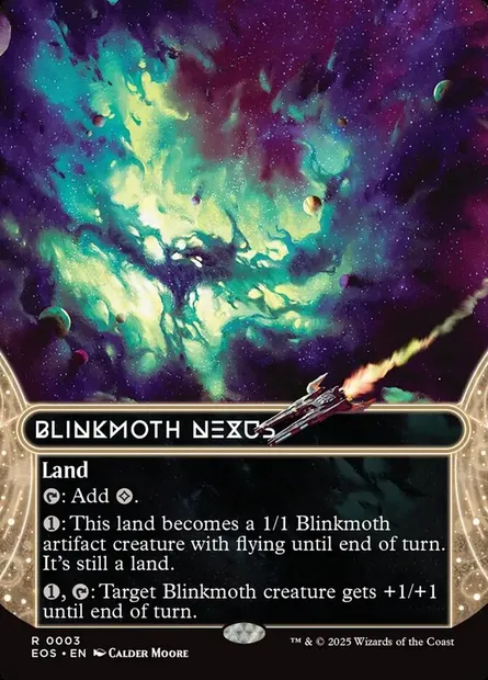 Blinkmoth Nexus, Magic card EOS 3 — Edge of Eternities: Stellar Sights set