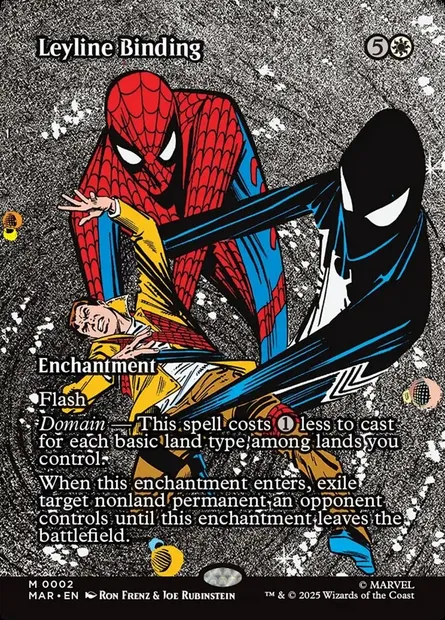 Leyline Binding, Magic card MAR 2 — Marvel Universe set