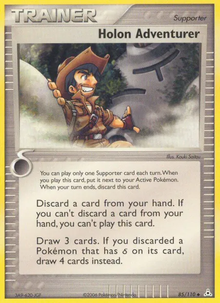 Holon Adventurer, Pokémon card HP 85 — Holon Phantoms set