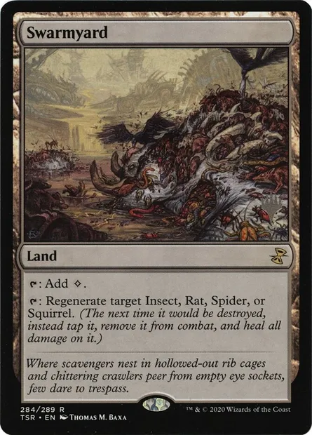 Swarmyard, Magic card PTSR 284p — Time Spiral Remastered Promos set