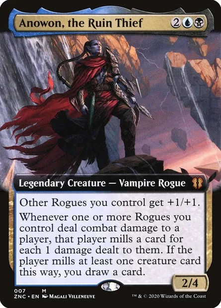 Anowon, the Ruin Thief, Magic card ZNC 7 — Zendikar Rising Commander set