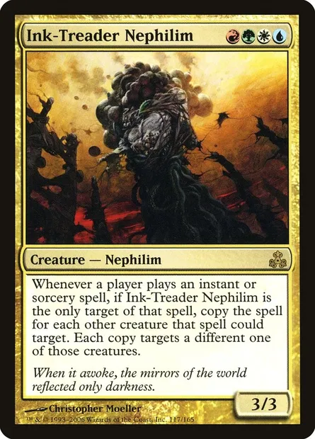 Ink-Treader Nephilim, Magic card GPT 117 — Guildpact set