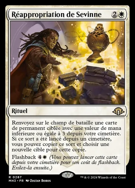 Réappropriation de Sevinne, carte Magic MH3 267 — extension Modern Horizons 3
