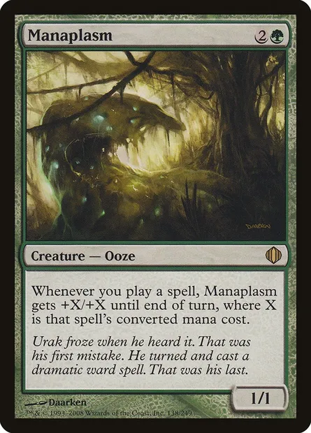 Manaplasm, Magic card ALA 138 — Shards of Alara set