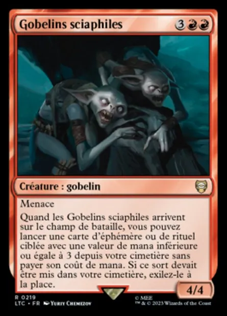 Gobelins sciaphiles, carte Magic LTC 219 — extension Tales of Middle-earth Commander