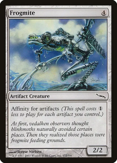 Mitraine, carte Magic MRD 172 — extension Mirrodin