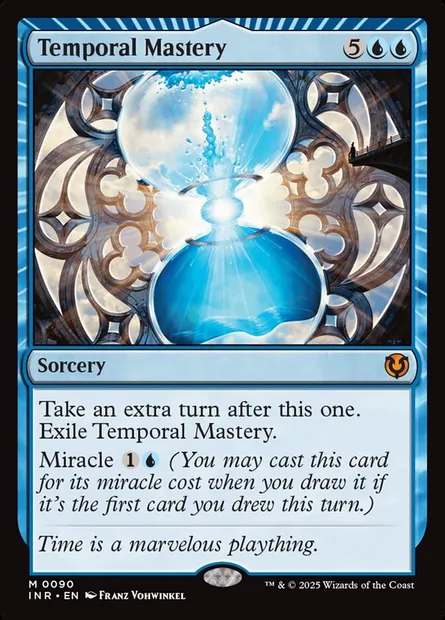 Temporal Mastery, Magic card INR 90 — Innistrad Remastered set
