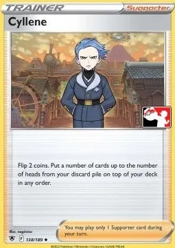 Selena, carte Pokémon PPS 138-4 — extension Play! Pokémon Prize Pack Series