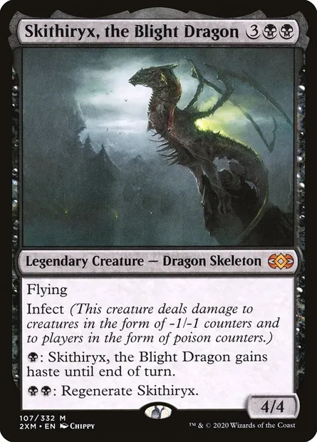 Skithiryx, the Blight Dragon, Magic card 2XM 107 — Double Masters set